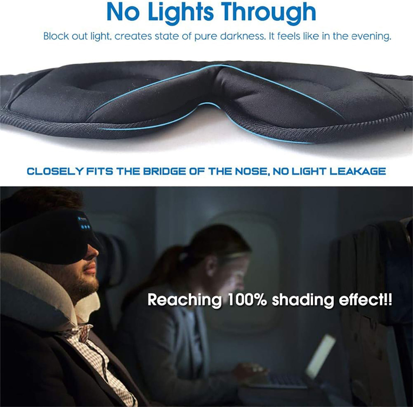 ZentraSleep™ Bluetooth Sleep Mask