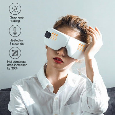 Steam Eye Massager Rechargeable & Travel Friendly