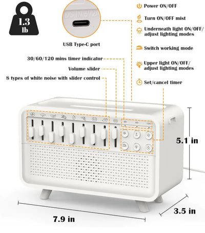 LED Sleep Humidifier